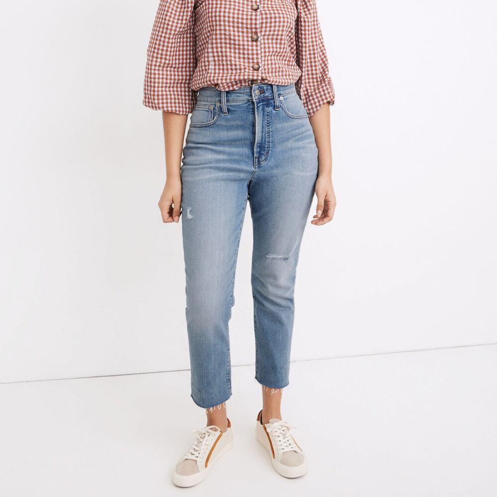Madewell The Curvy Perfect Vintage Jean in Coffey Wash: Worn-In Edition Size 27